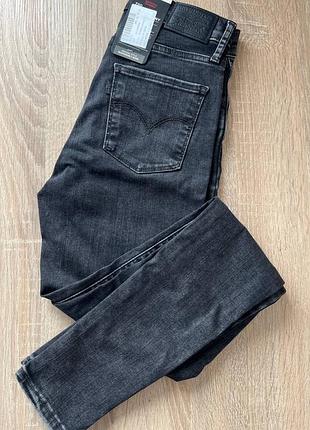Джинси жіночі levi’s 720 high rise super skinny чорні