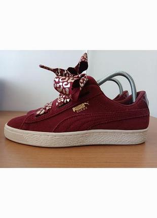 Кожанные кроссовки фирмы puma оригинал