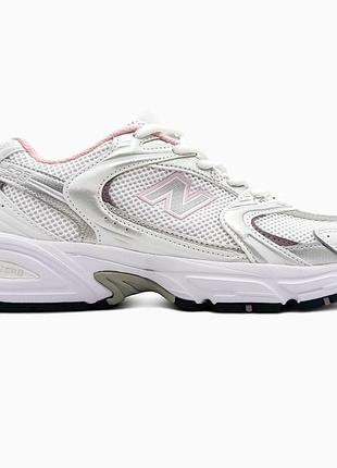 Кросівки жіночі new balance 530 white/silver/pink