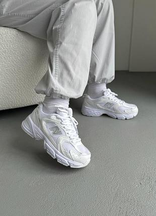 Кроссовки женские new balance 530 triple white