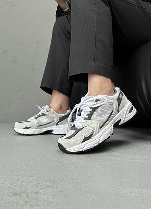 Кросівки жіночі new balance 530 grey/white nbl-0354