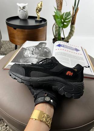 Водонепроникні кросівки merrell moc evo 1trl x gtx black orange