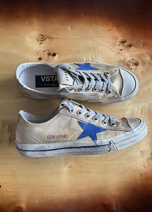 Кеды golden goose v-star 2  originals,кеди,кроссовки оригинал кросівки оригінал