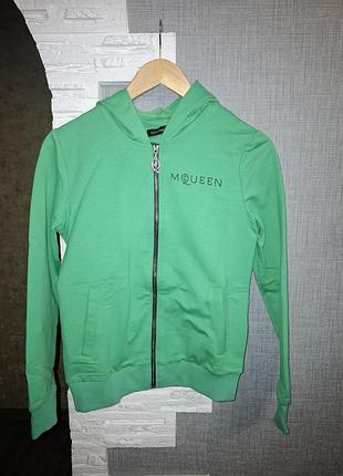 Спортивний костюм жіночий alexander mcqueen зелений, розмір s