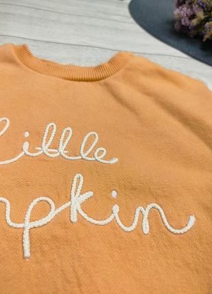 Свитшот pumpkin от f&amp;f. 1.5-2 года (86-92) 2