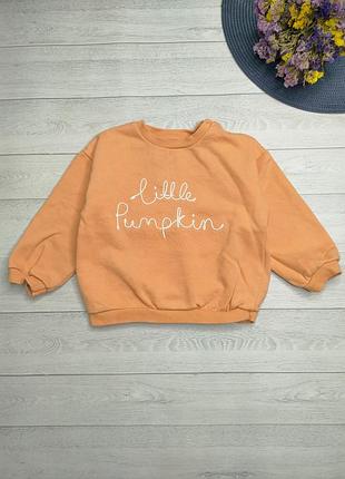Світшот pumpkin від f&f. 1.5-2 роки (86-92)