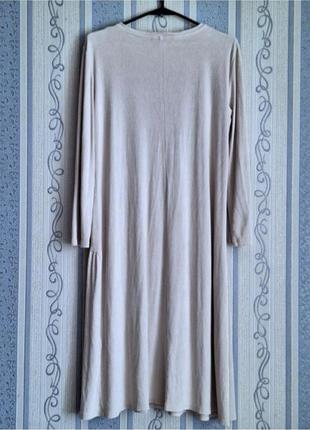 Платье в рубчик zara 5