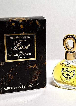 Мініатюра first van cleef & arpels edt. оригінал. вінтаж