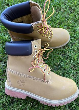 Черевики унісекс timberland жовті