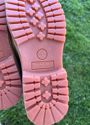 Черевики унісекс timberland жовті 4
