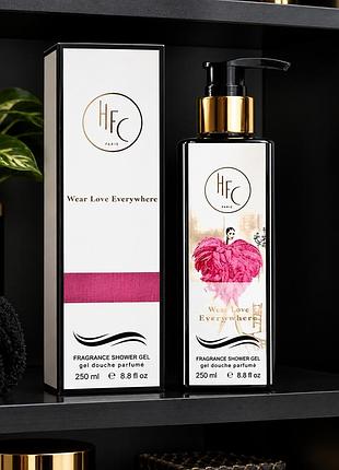 Парфюмированный гель для душа haute fragrance company wear love everywhere