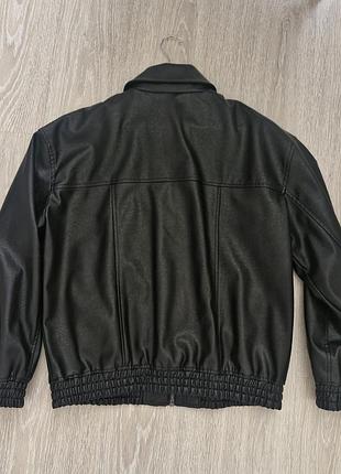 Кожана куртка pull&bear 4