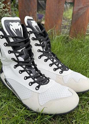 Боксерки, борцовки venum-03681 elite boxing оригінал, взуття для боксу р42/26.5см