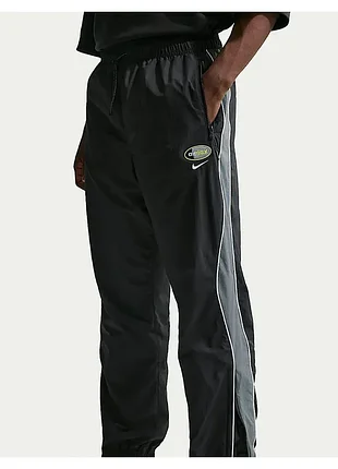 Оригинальный! брюки мужские nike sportswear woven black io3153-060