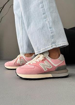 Кросівки жіночі new balance 574 legacy pink