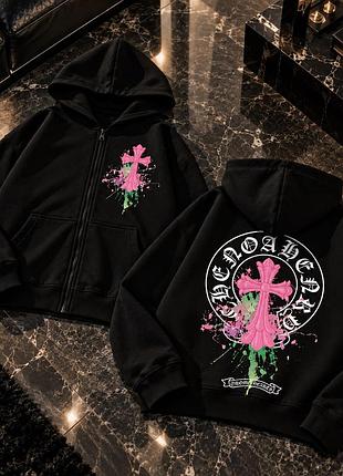 Зип-худи chrome hearts