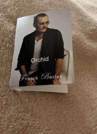 Пробник парфумів franck boclet orchid