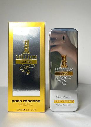 Туалетна вода paco rabanne 1 million lucky 100 мл