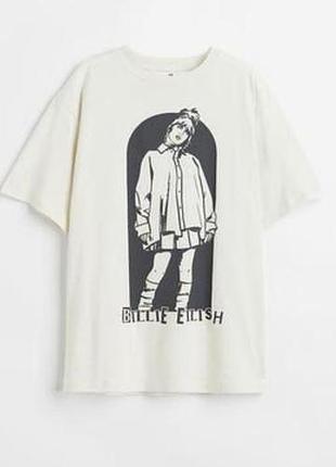 Футболка оверсайз h&m billie eilish