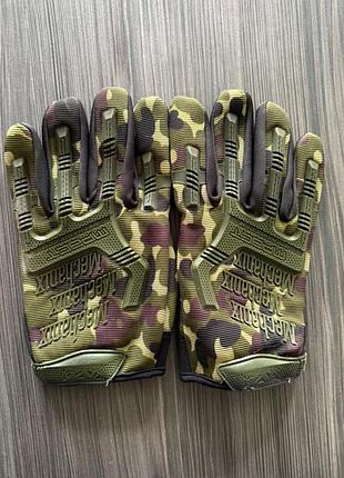 Рукавички чоловічі a bathing ape x mechanix wear 1st camo m-pact камуфляжні