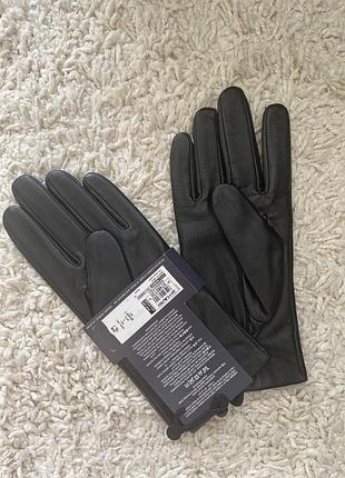 Нові шкіряні рукавички m&s 2