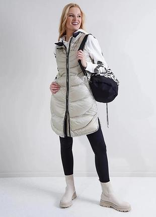 Фірмова пухова жилетка жилет women's vest sportalm ebba pelican