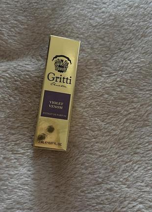 Пробник парфумів gritti violet venom 2 мл