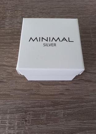 Серьги 925  оригинал  minimal 4