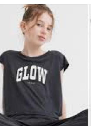 Укорочена футболка h&amp;m