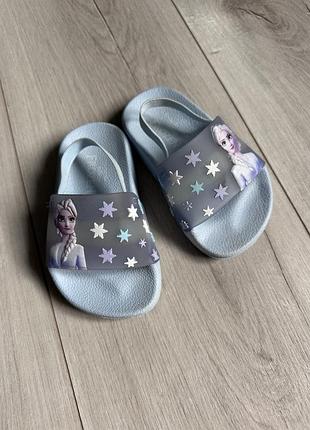 Шлепанцы холодное сердце эльза дисней frozen disney 23 р / 15 см