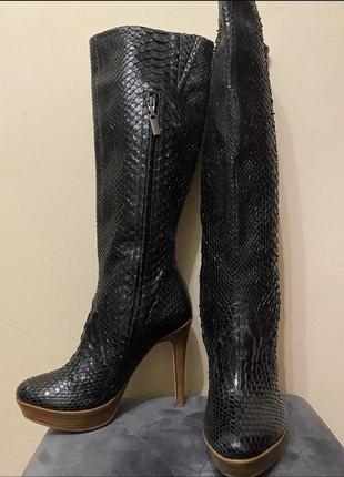 Чоботи зі шкіри пітона alexandre birman