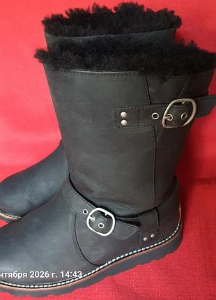 Ugg australia оригинал!теплые зимние натуральные угги на толстой овчине