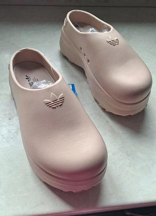 Дутики жіночі adidas бежеві