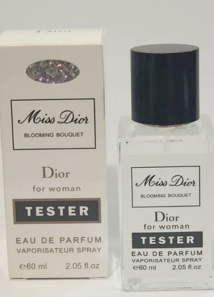 Тестер hologram miss dior blooming bouquet (мисс диор блюминг букет) 60 мл