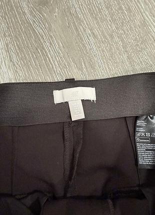 Брюки шоколадні жіночі h&m 3