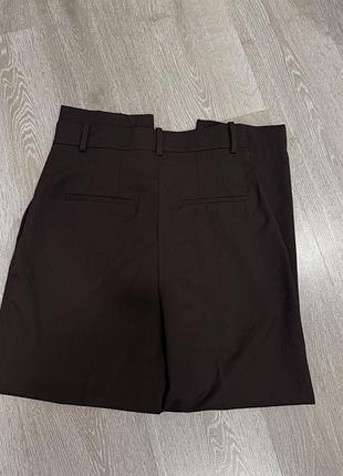 Брюки шоколадні жіночі h&m 2