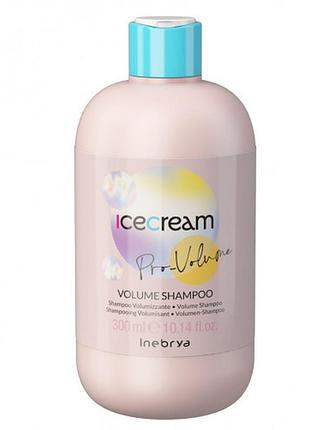 Шампунь для тонких волос inebrya volume shampoo 300 мл