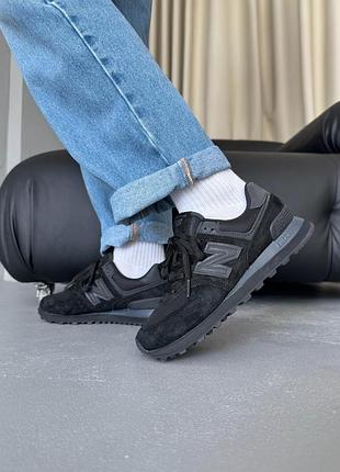 Кросівки жіночі new balance 574 legacy classic black
