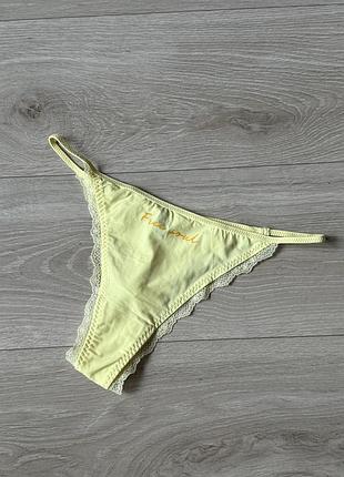 Трусики жіночі tezenis бразиліана жовті м