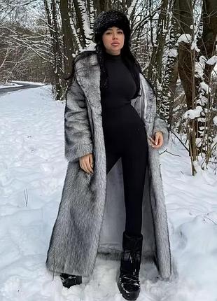 Еко шуба штучна шуба під соболя довга коротка брендова елегантна