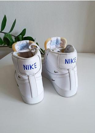Кожаные кроссовки nike 5