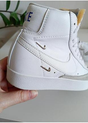 Кожаные кроссовки nike 3