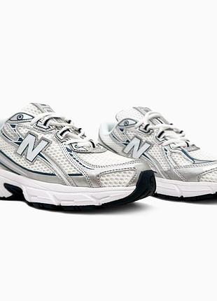 Кроссовки женские new balance 740 white/silver/blue
