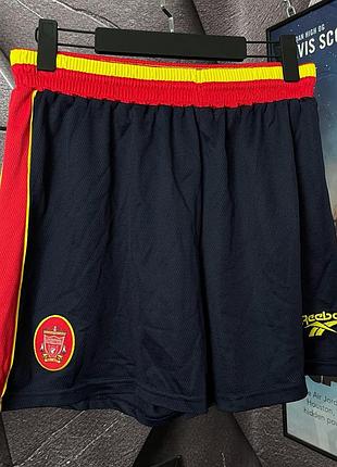 Футбольні шорти вінтажні 90 років чоловічі liverpool reebok vintage