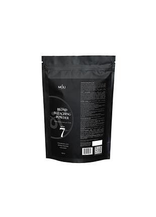 Порошок для осветления волос 7 tones hair blonde moli 500г