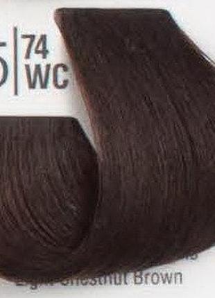 Профессиональная краска для волос 5/74wc светлый каштановый шатен spa master professional cream color 100 мл