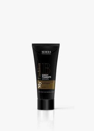 Пігмент прямої дії коричневий sedera professional 100 мл
