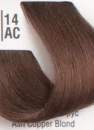 Професійна фарба для волосся 7/14ас холодний шоколадний блонд spa master professional cream color 100 мл
