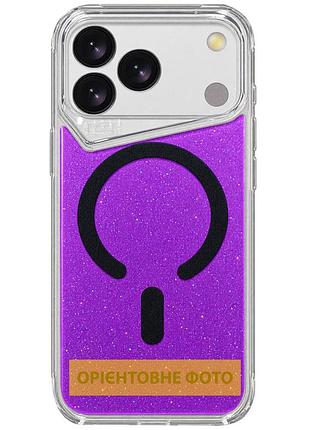 Чехол tpu+pc gear4 crystal palace shine with magnetic fit для apple iphone 15 pro clear