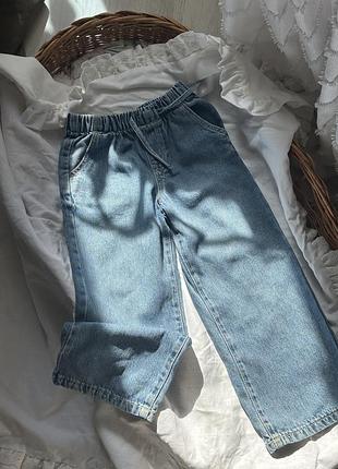Джинси для дівчаток zara блакитні